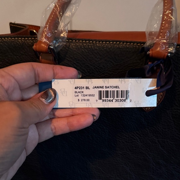 Dooney & Bourke Janine Satchel - Picture 3 of 5
